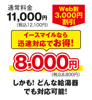 イースマイルの点検料金