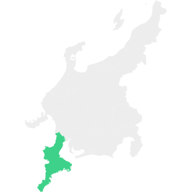 三重エリア:シルエット