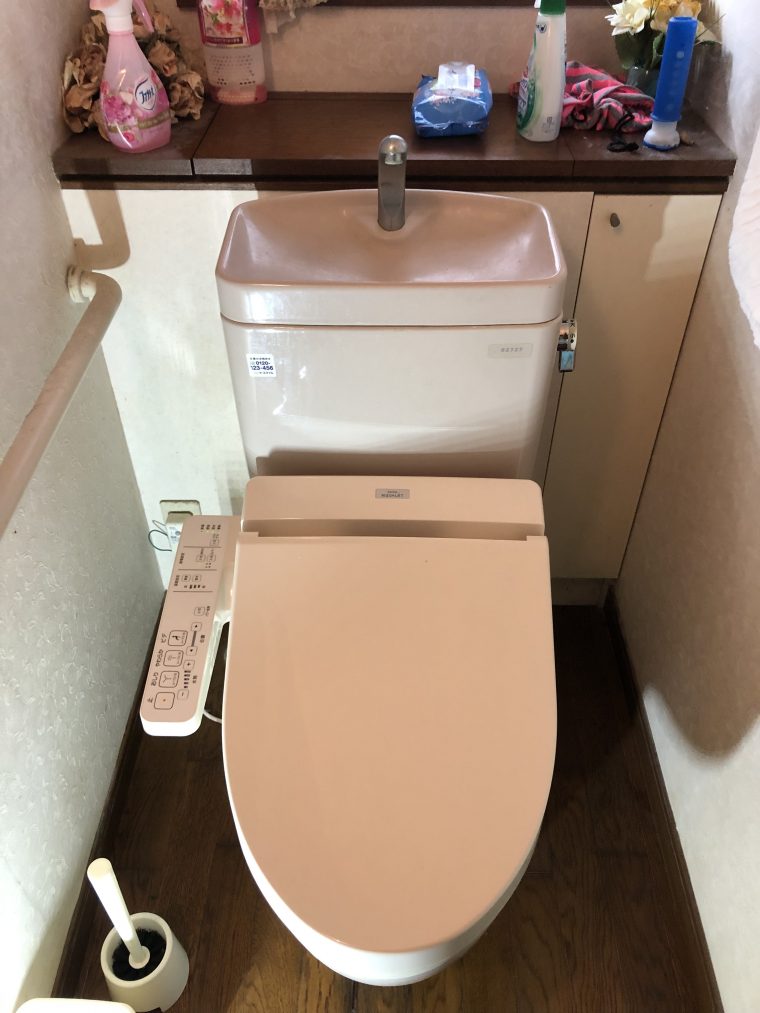 20190203_011 トイレタンク修理 兵庫県伊丹市:施工実績