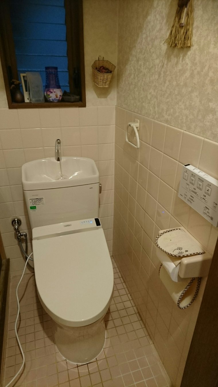 20190208_002 トイレ交換 奈良県奈良市:施工実績