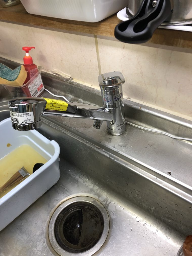 20190219_019 台所蛇口交換 北海道恵庭市:施工実績