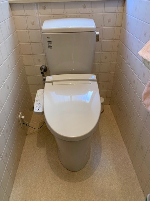 20190220_005 トイレ交換 京都府向日市:施工実績