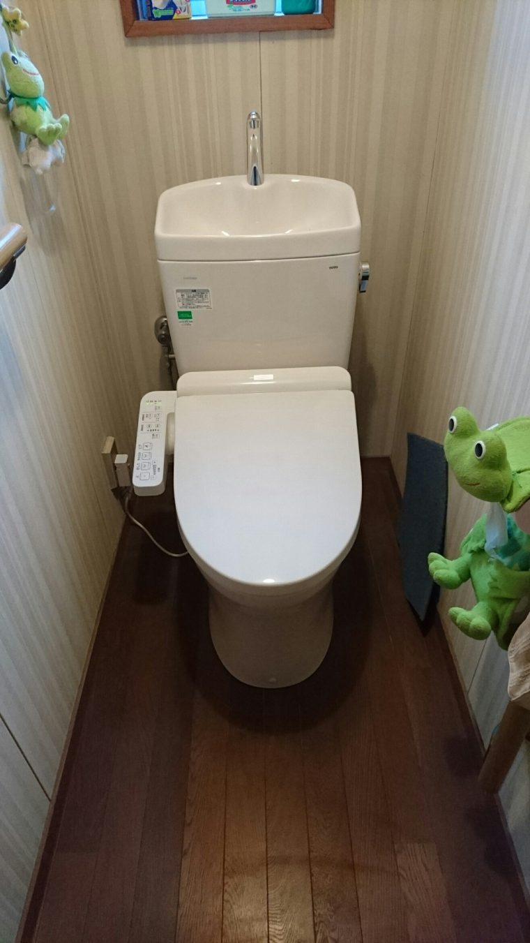 20190220_029 トイレ交換 奈良県奈良市:施工実績