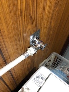 20190328_008 洗濯蛇口交換 大阪府大阪市此花区:施工実績