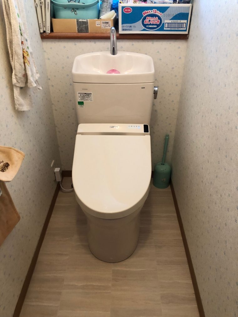 20190415_056 トイレ交換 滋賀県栗東市:施工実績