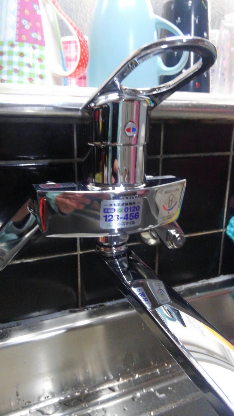 20190501_006 台所蛇口交換 山梨県甲府市:施工実績