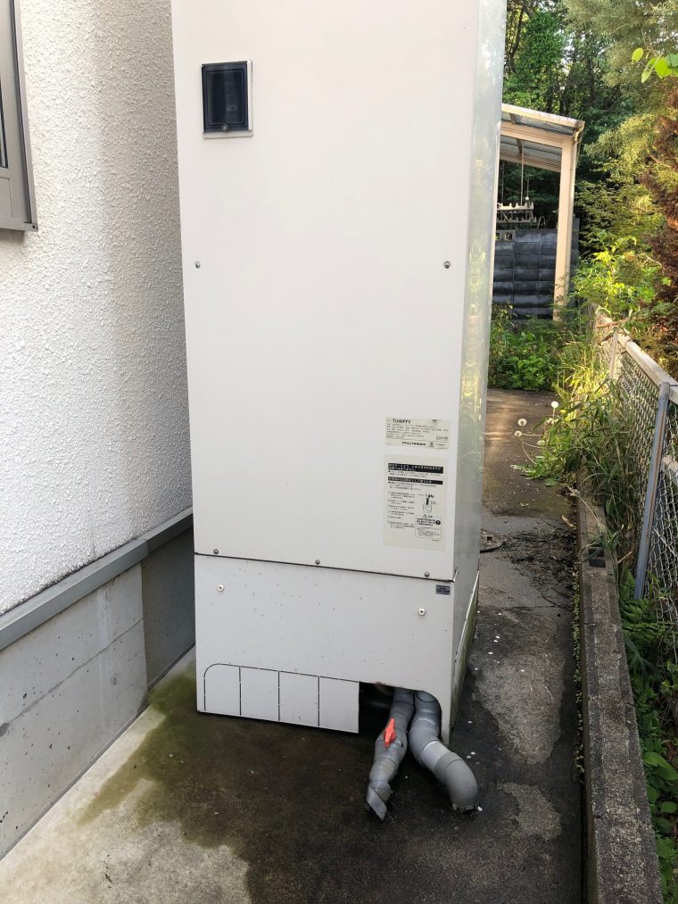 20190506_049 エコキュート排管修理 滋賀県湖南市:施工実績