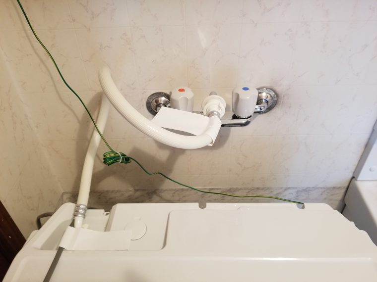 20190509_001 洗濯蛇口交換 東京都三鷹市:施工実績