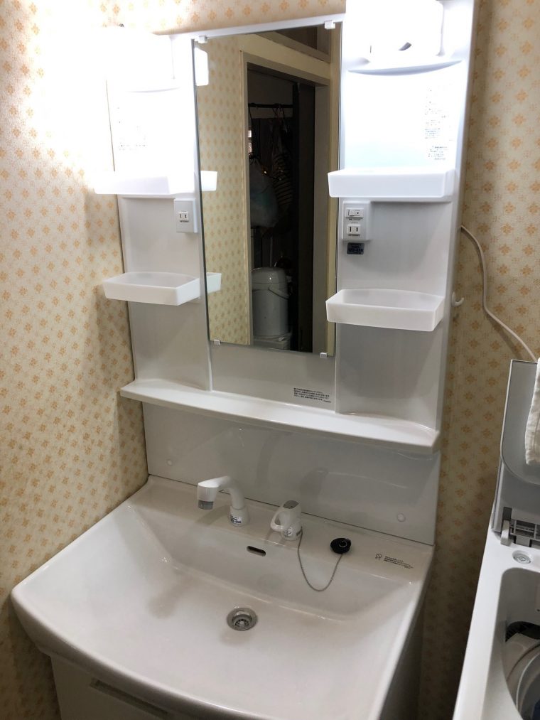20190506_007 洗面台交換 群馬県伊勢崎市:施工実績