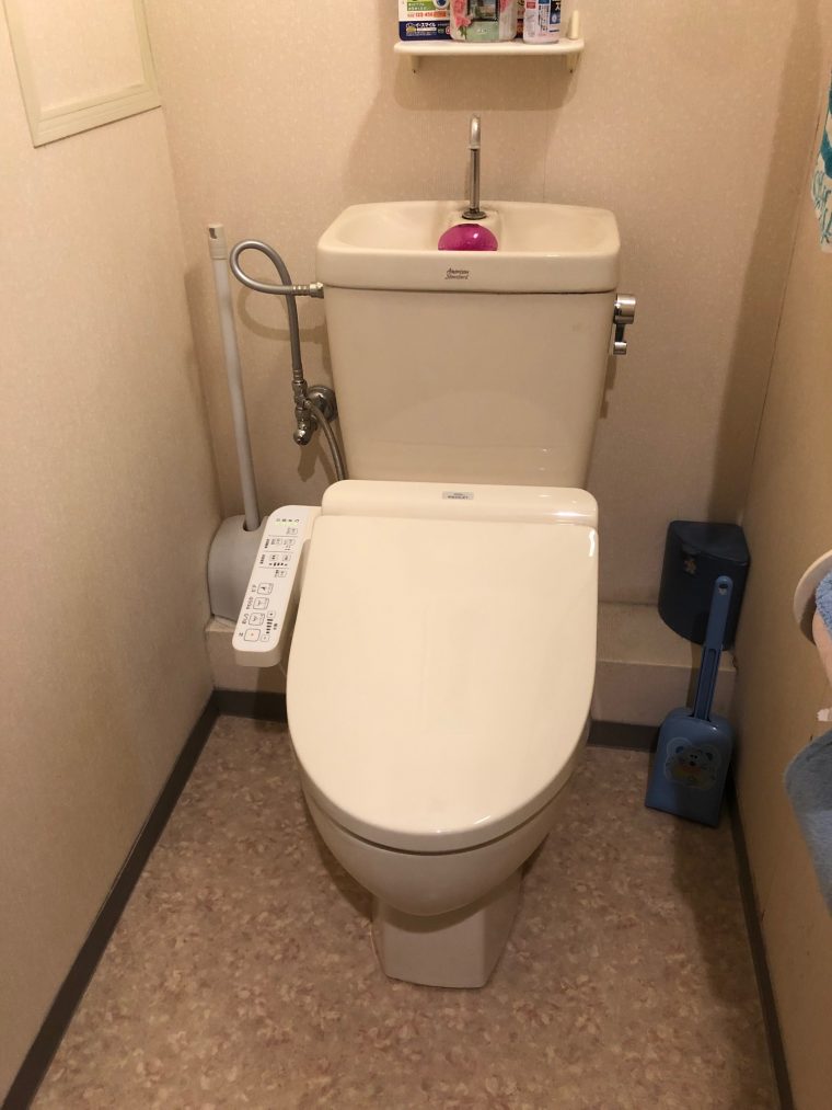 20190513_010 ウォシュレット交換 滋賀県栗東市:施工実績