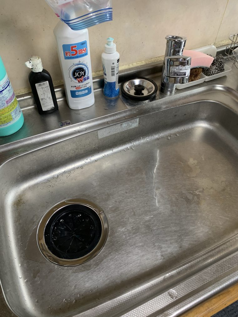 20190529_007 台所水漏れ修理 群馬県安中市:施工実績