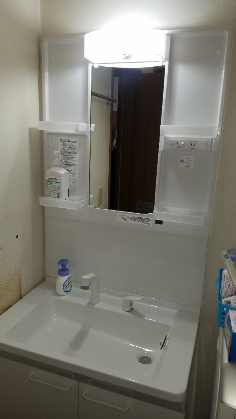 20190603_006 洗面台交換 埼玉県羽生市:施工実績