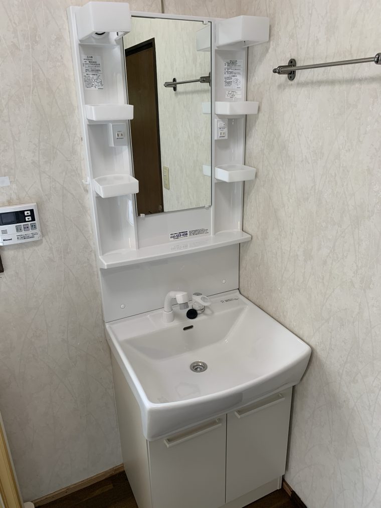 20190603_055 洗面台交換 群馬県吾妻郡:施工実績