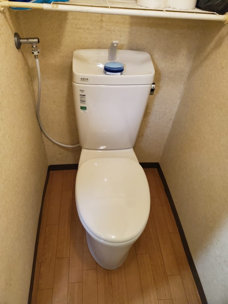 20190625_006 便器交換、クッションフロア張り替え 東京都台東区:施工実績