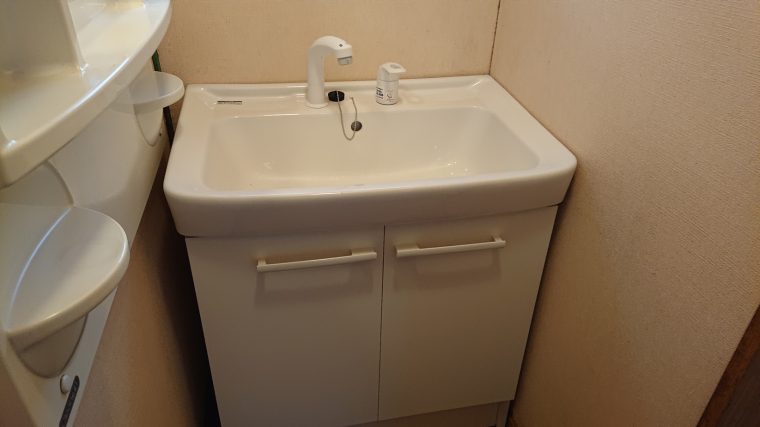 20190628_001 洗面台交換 茨城県猿島郡:施工実績
