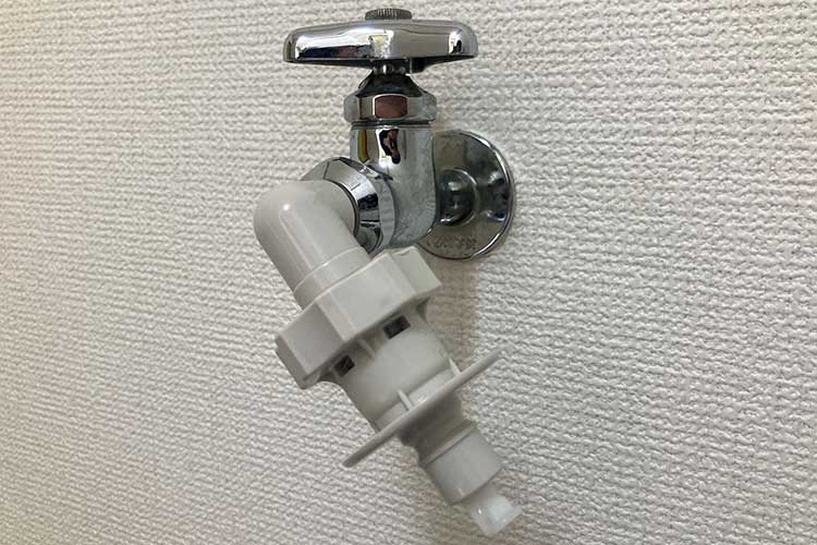 洗濯機の蛇口