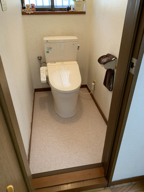 20190309_024 トイレ交換 群馬県渋川市:施工事例
