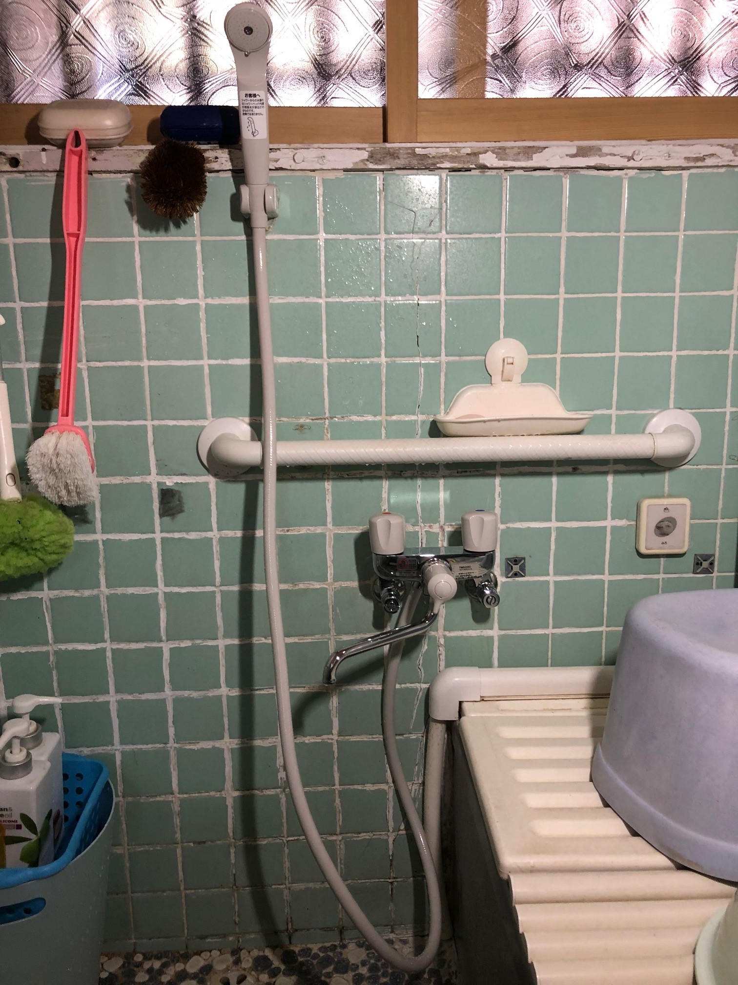 浴室蛇口交換:施工実績写真