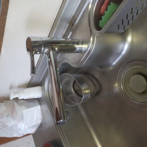 20190805_102 台所蛇口交換 静岡県島田市:施工事例