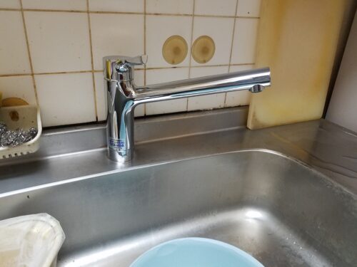 20190805_126 台所蛇口交換 東京都小金井市:施工事例