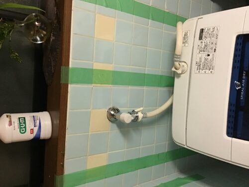 20190826_079 洗濯蛇口交換 愛知県安城市:施工事例