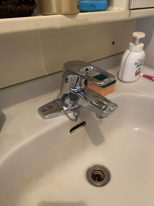 20191125_004 洗面蛇口交換 埼玉県行田市◯:施工事例