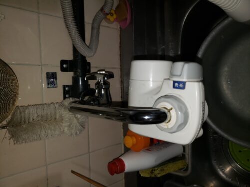 20190819_112 台所蛇口交換 神奈川県横浜市磯子区:施工事例