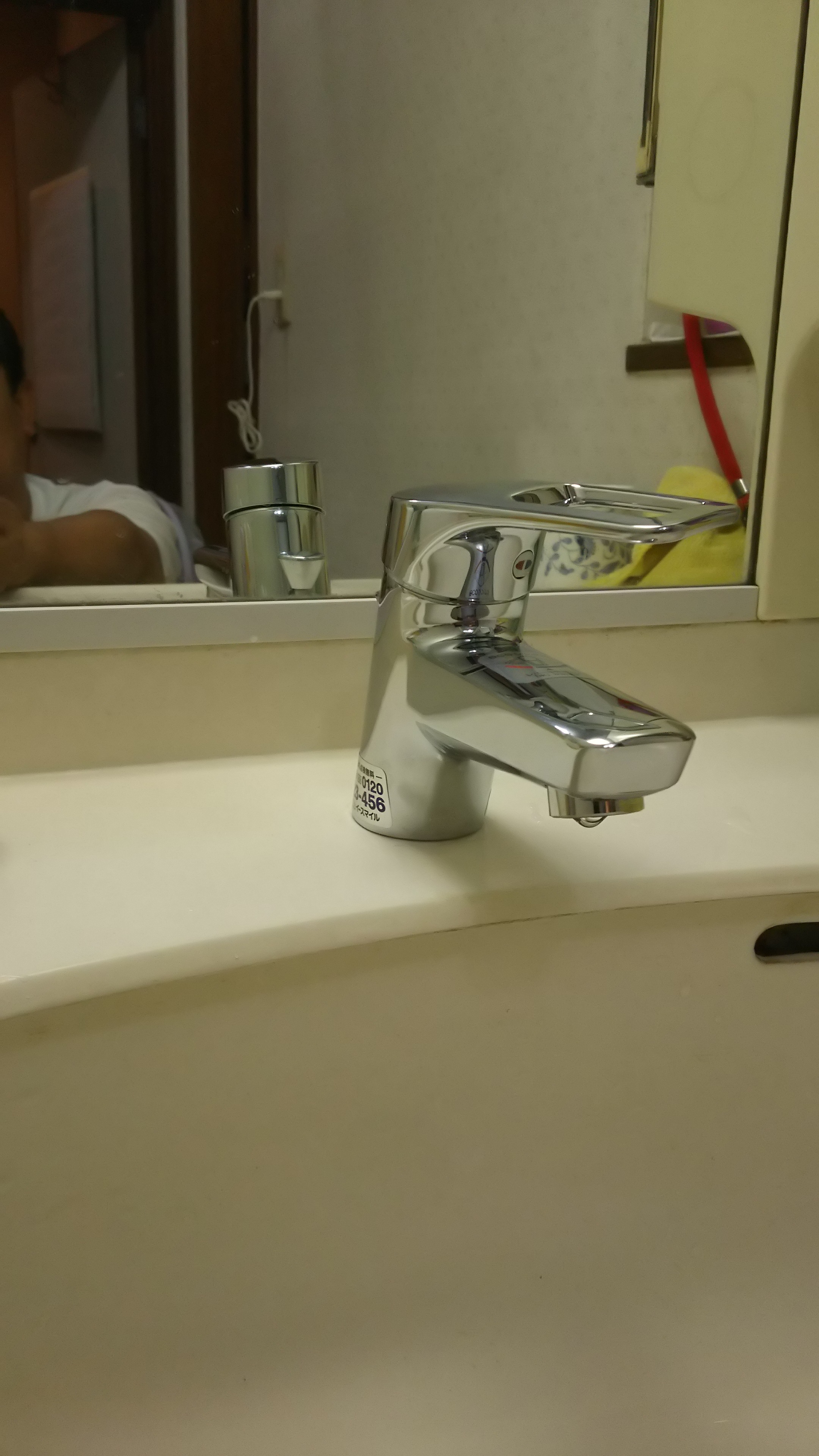 20190826_073 洗面蛇口交換 神奈川県横浜市保土ケ谷区:施工実績