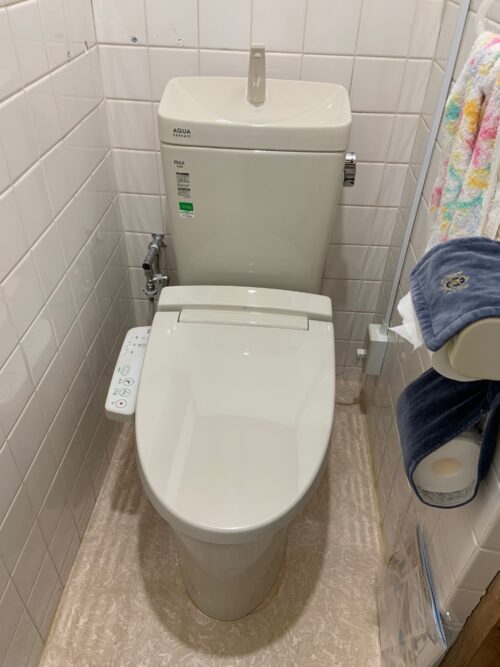 20190904_004 トイレ交換 京都府京都市右京区:施工事例