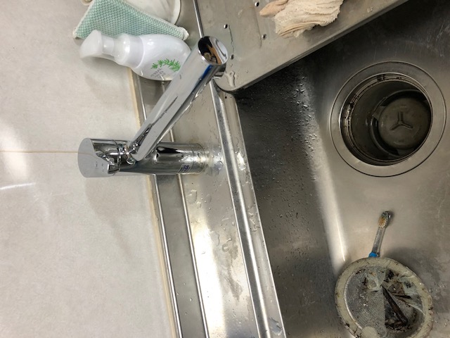 20191028_014 台所蛇口交換 静岡県静岡市清水区:施工実績