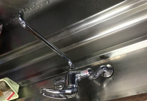 キッチン蛇口交換:施工事例before写真