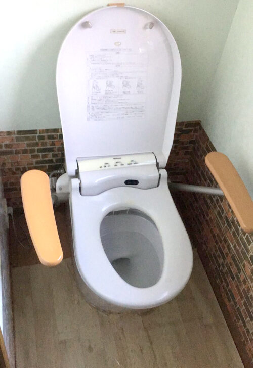 トイレ交換作業:施工事例before写真