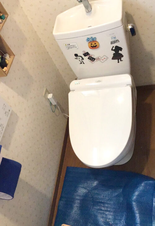 トイレ交換:施工事例before写真