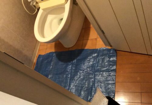トイレつまり解消:施工事例before写真