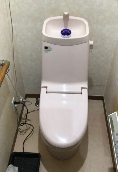 トイレ交換:施工事例before写真