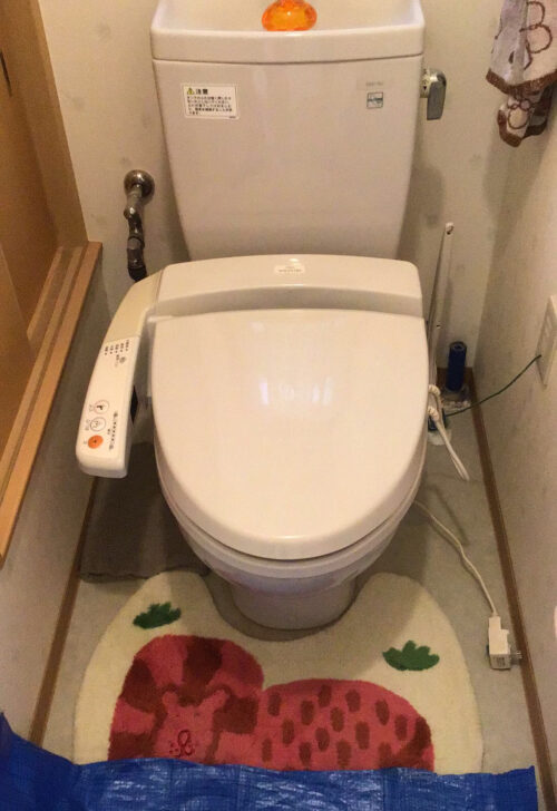 便座交換:施工事例before写真