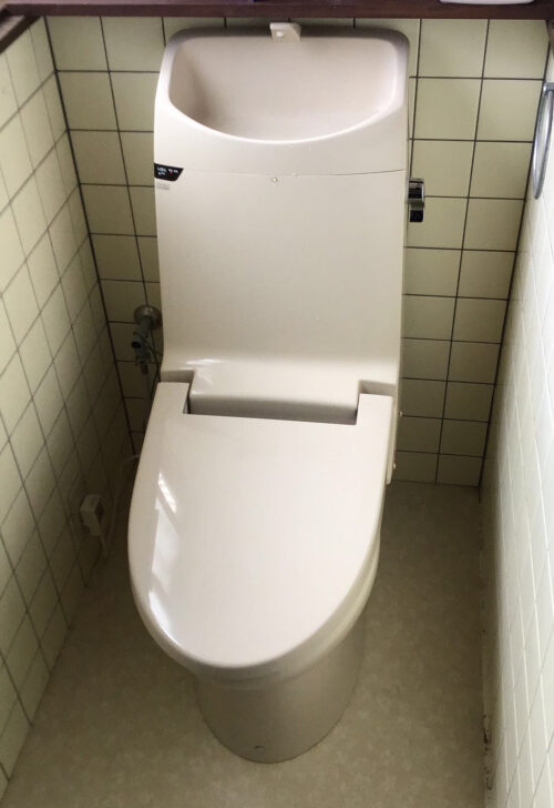 トイレ交換:施工事例before写真