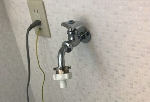 洗濯機用蛇口交換:施工事例before写真