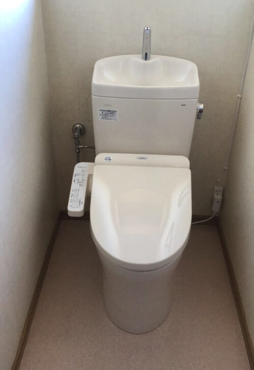 トイレ交換:施工事例after写真
