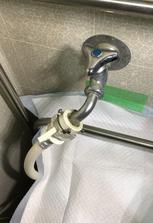 洗濯蛇口交換:施工事例before写真