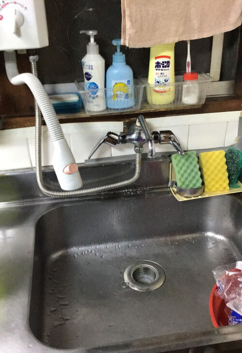 台所蛇口上部交換作業:施工事例after写真
