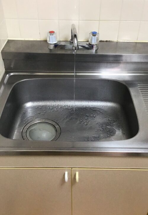台所蛇口上部交換:施工事例before写真