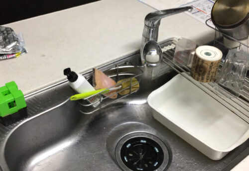 台所蛇口交換:施工事例before写真