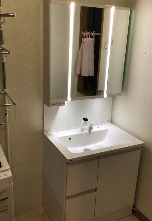20210828_洗面所_愛知県一宮市:施工事例